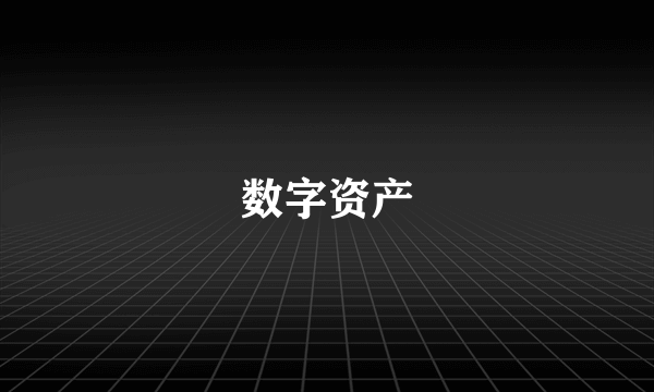 数字资产