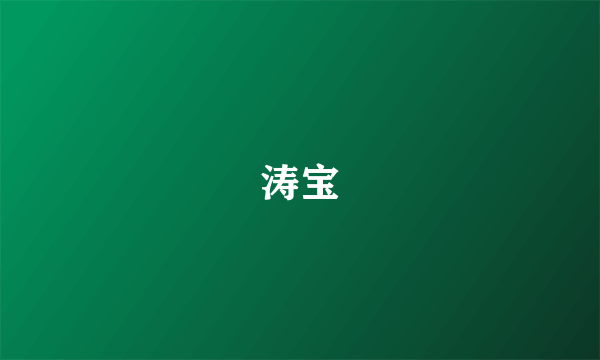 涛宝