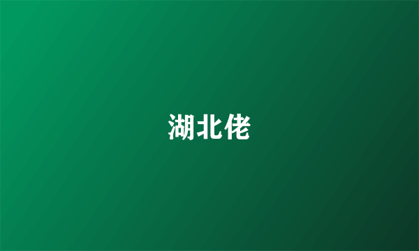 湖北佬