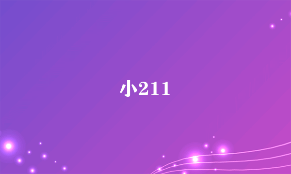 小211