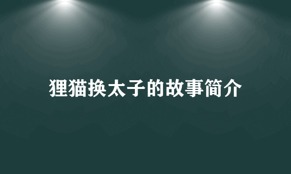 狸猫换太子的故事简介