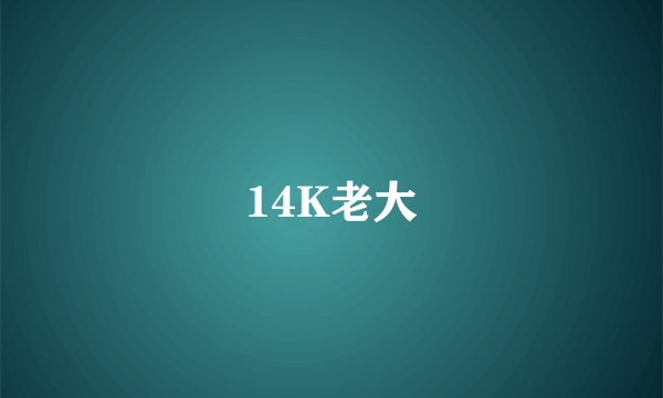 14K老大