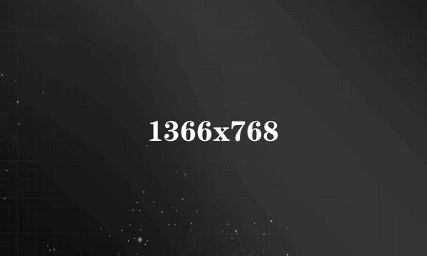 1366x768