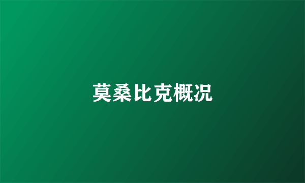 莫桑比克概况