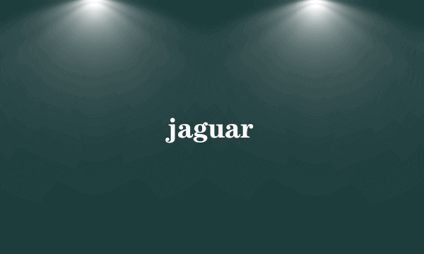 jaguar