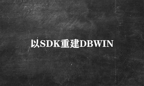 以SDK重建DBWIN