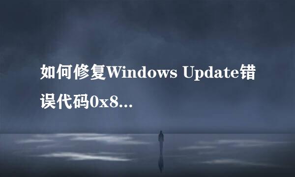 如何修复Windows Update错误代码0x8024402c